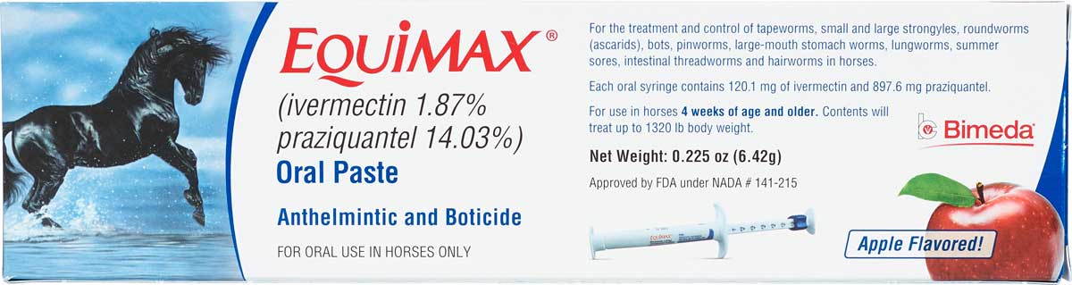 Equimax Paste Horse Dewormer