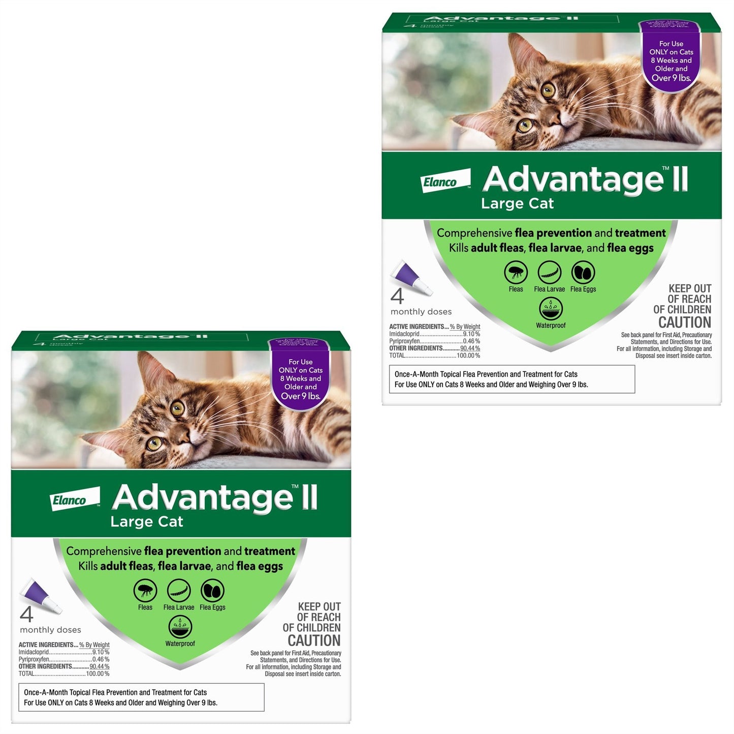Advantage II Flea Treatment for Cats