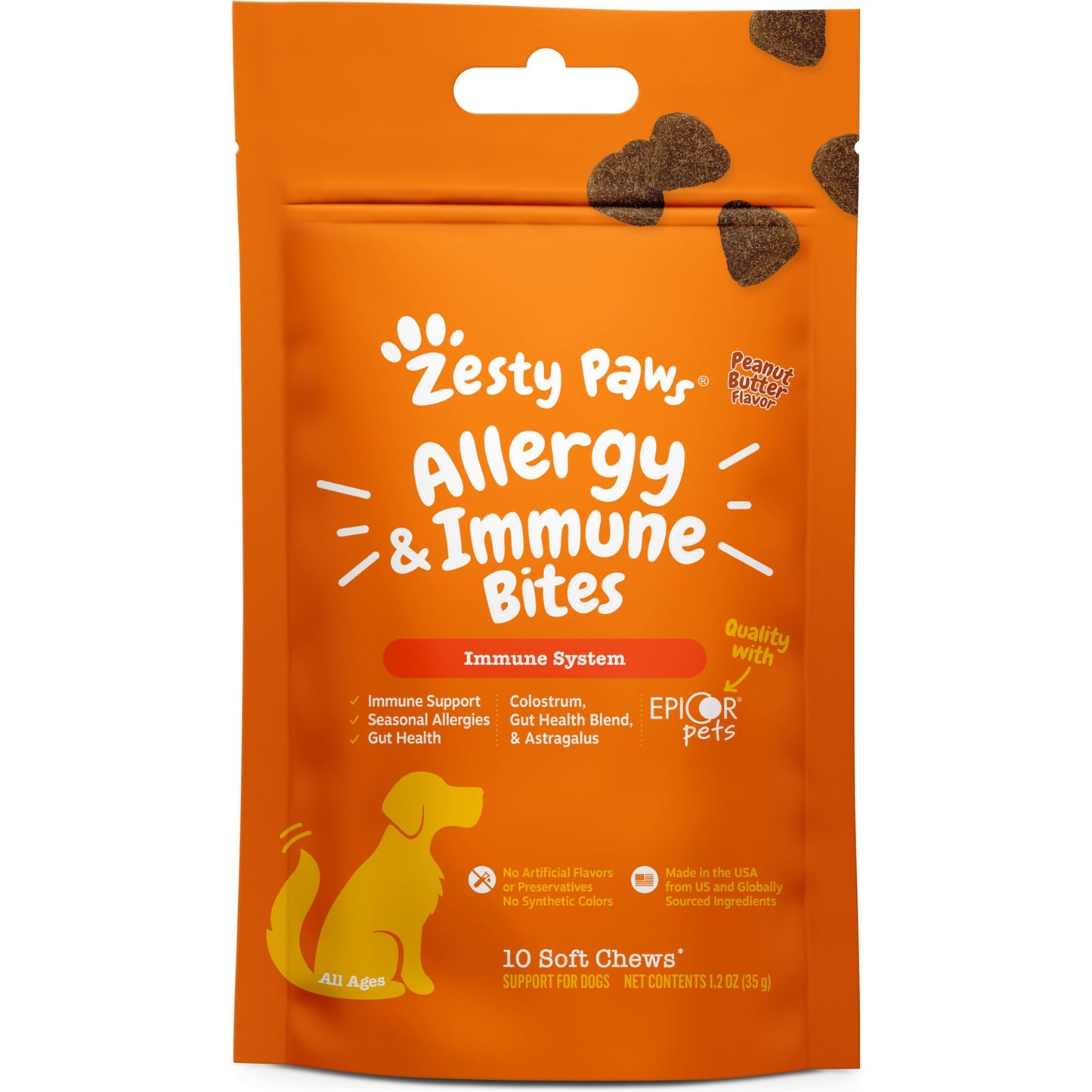 Zesty Paws Allergy Immune Bites