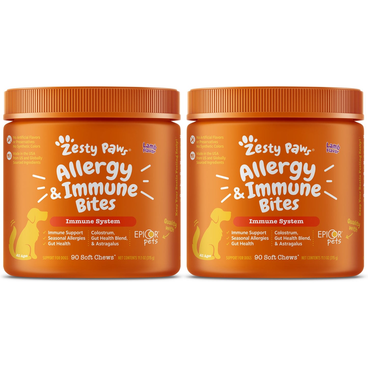 Zesty Paws Allergy Immune Bites