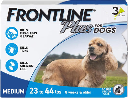 Frontline Plus Flea &amp; Tick Spot Treatment