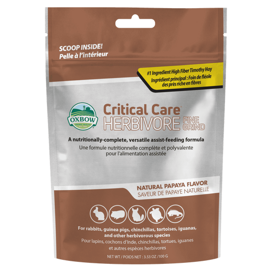 Oxbow Critical Care Fine Grind for Small Herbivores